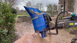 Cone Crusher Bucket MultiOne Mini Loader