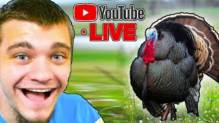 Hunting Down the WILD TURKEY!!! (Livestream)