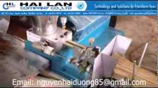 Automatic Incense Making Machine - ธูปอัตโนมัติเต็มเครื่องทำ - Auto Mesin Dupa - Insenso Makina -