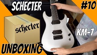 Unboxing #10: New Guitar Day! Schecter KM-7 Keith Merrow