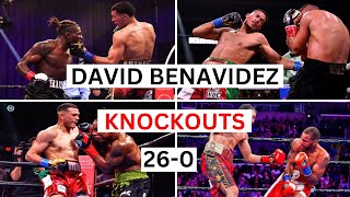 David Benavidez (26-0) All Knockouts & Highlights