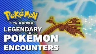 EVERY First Legendary Pokémon Encounter 🔎 | Pokémon the Series