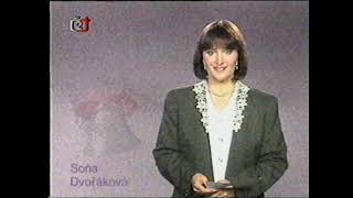 25.prosinec 1994 - ČT1, ČT2 - hlasatelé