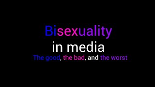 Bisexuality In Media