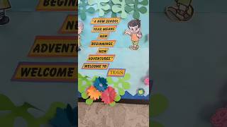 Bulletin board decoration #summer#spring#childrensday#flower#butterfly#3d#papercraft#shorts#viral