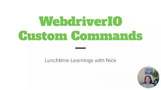 Using WebdriverIO (WDIO) Custom Commands to Handle Test Ids