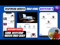 Bootstrap Website Design Tutorial | Responsive Website Build using Bootstrap 5