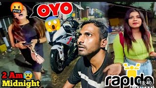 😱❣️👇😈😈OYO sa Ladki ko Raat ka 2 Baja kha ❣️😱RAPIDO|| Food Delivery Boy on Super bike ❣️||#oyo #short