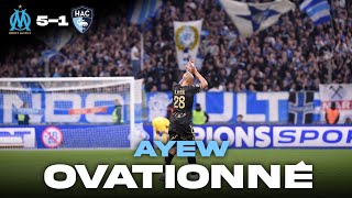 L'INCROYABLE ovation du Vélodrome pour André Ayew après son BUT et à sa SORTIE ! 🥹