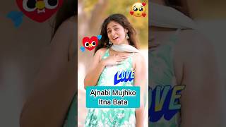 Ajnabi Mujhko Itna Bata 🥰💞 | SanchitaBasu | Udit Narayan #shorts #viral #reels