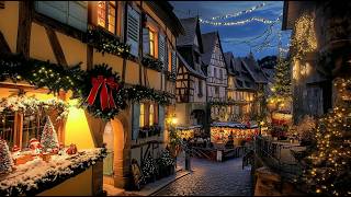 Magical Colmar Christmas Market 2024 at Night: Beautiful Illuminations🎄✨