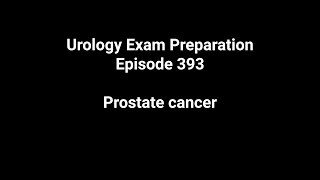393 - Prostate cancer