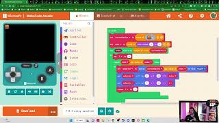 MakeCode Arcade - Pictogram array level 1