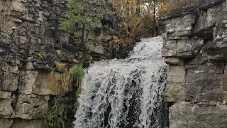 Upper Princess Falls on the Chedoke Radial Trail in Hamilton Ontario Canada