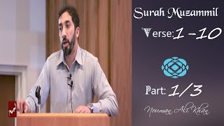 Surah Muzammil | Verse: 1-10 | Nouman Ali Khan