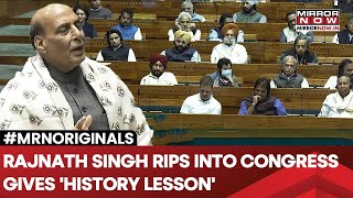 Constitution Debate In Lok Sabha | Rajnath Singh Schools Congress On Constitution