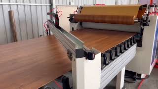 cold glue paper sticking machine for PU paper,pvc ,finish foil  ,PVAC glue paper laminating line