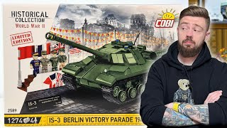 IS-3 BERLIN VICTORY PARADE 1945 - EDYCJA LIMITOWANA 💥 COBI 2589 RECENZJA