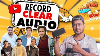 Clear Audio Recording For Comedy YouTube Videos in Mobile Without Mic Like Harsh Beniwal,R2H,Amit