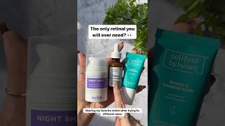 So I tried a bunch of retinols #shorts #viral #skincare #retinol #theordinaryskincare