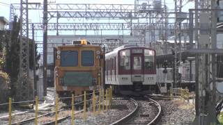 【近鉄】6432系Mi24編成(6424F)%道明寺線運用＠道明寺〜柏原南口('11/12)-1