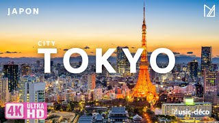 🇯🇵 4K TOKYO JAPAN 😍😍😍- vue époustouflante sur la ville. 街の息を呑むような景色 🗼🌁