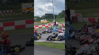 ADAC Kart Masters Crash bei den KZ2 💥💥 #karting