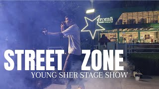 STREET ZONE STAGE SHOW IN LUCKNOW BY - YOUNG SHER. #lucknow #viral #short #trending #instagram