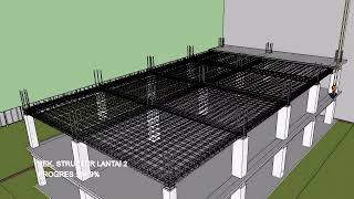 Animasi Metode Pelaksanaan Proyek Gedung