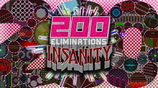 200 Eliminations of Insanity :|: Algodoo Marble Race