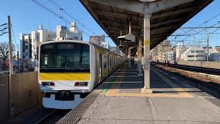 JR西千葉駅1番線中央.総武緩行線ミツA541編成1475B三鷹駅行き発車。