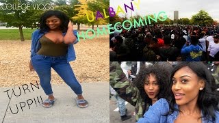 College Vlog 12: UALBANY HOMECOMING !!!!