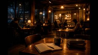 Cozy Café Ambience | Calm Music & Background Chatter