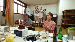 아버지 67세 생일