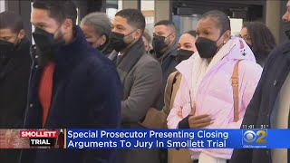 Special Prosecutor Presenting Closing Arguments To Jury In Jussie Smollett Trial