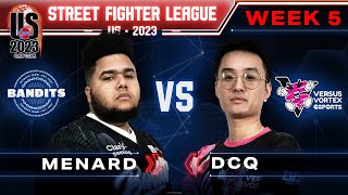 MenaRD (Luke) vs. DCQ (JP) -  Bo5 - Street Fighter League Pro-US 2023 Week 5