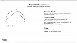Euclid's Elements Book 6 - Proposition 13