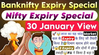 Nifty Expiry Day Strategy | Nifty Expiry Day Zero To Hero Strategy \u0026 Nifty Prediction For 30 January