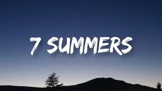 Morgan Wallen - 7 Summers | Lyrics