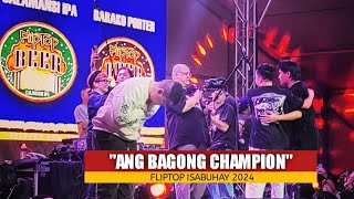 Ang Bagong Champion ng Isabuhay FLIPTOP 2024 - GL vs VITRUM