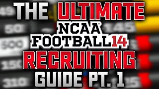 The Ultimate NCAA 14 Recruiting Guide Pt. 1 (Ft. NitroDrive)