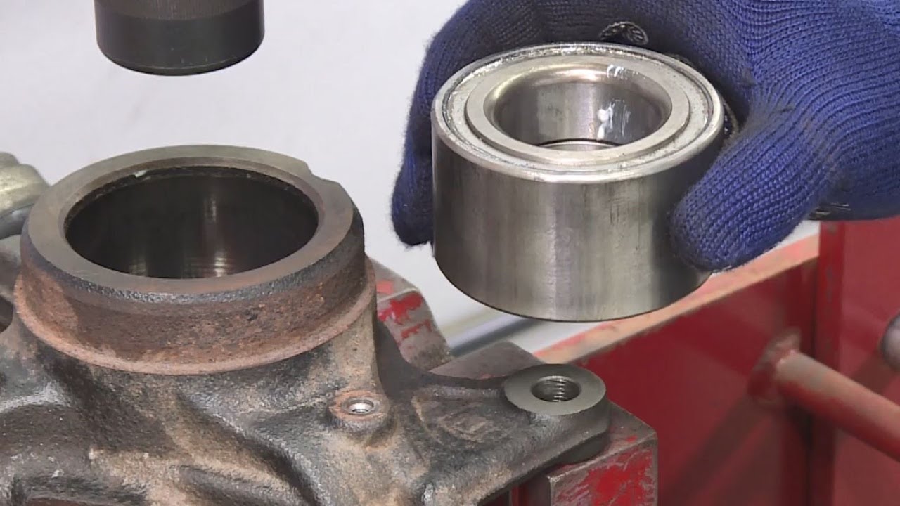 Wheel Bearing Replacement - How To Replace A Wheel Hub Bearing - YouTube