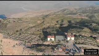 Drone Shot Gorakh Hill Station Sindh at View Point