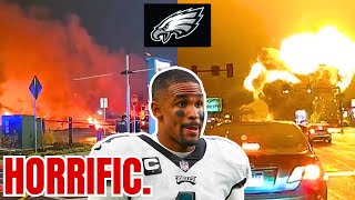 Eagles Issue Statement on HORRIFIC Plane Crash That KILLED 7 People in Philadelphia! | NFL |