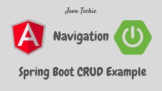 Angular Navigation | SpringBoot CRUD Example | Java Techie