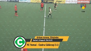 (Goluri) FC Tomai - Codru Călărași 3-3 (14.11.2021) Seria C, etapa 9