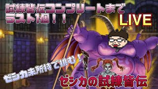 [DQMSL]試練皆伝コンプリートまであと1つ！　ゼシカの試練皆伝に挑む！LIVE