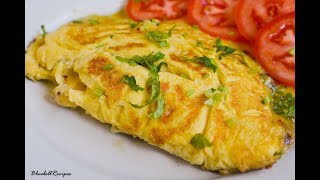 Cheese Omelette / Easy  Breakfast Recipe / by Bluebellrecipes