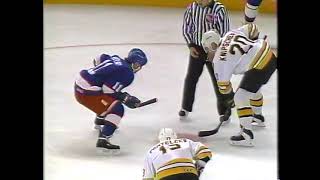 Moncton Hawks @ Providence Bruins AHL February 13, 1994