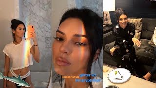 Kendall Jenner | Instagram Story | 29 July 2018 w/ Kim & Khloe Kardashian